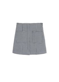 Mango, Damen Rock 'Polo', Blau / Weiß
