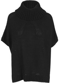 Urban Classics, Damen Poncho, Schwarz