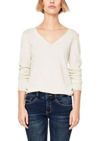 s.Oliver RED LABEL, Damen Feinstrickpullover, Perlwei&szlig;