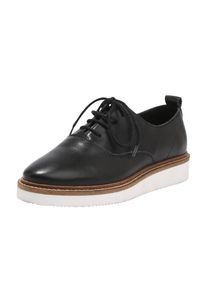 ABOUT YOU, Damen Schnürschuhe 'LENI', Schwarz