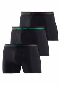 Bruno Banani, Herren Boxer Short 'Power Cotton' (3 St&uuml;ck), Schwarz