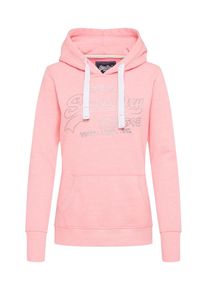 Superdry, Damen Sweatshirt, Hellpink / Silber