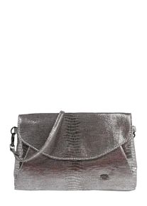 Tom Tailor, Damen Flache Handtasche 'JANNA', Silber