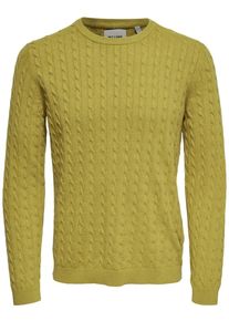 Only & Sons Only & Sons, Herren Pullover, Zitronengelb