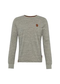 Naketano, Herren Male Sweatshirt Hosenpuper Langen, Grau / Schwarz