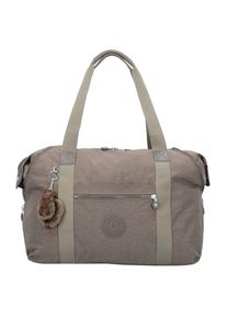Kipling, Damen Basic Plus Art M Weekender Reisetasche 58 cm, Dunkelbeige
