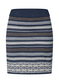 ABOUT YOU, Damen Rock 'Emily', Creme / Navy
