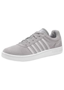K-Swiss, Herren Sneaker 'Court Cheswick Suede', Grau / Hellgrau / Wei&szlig;
