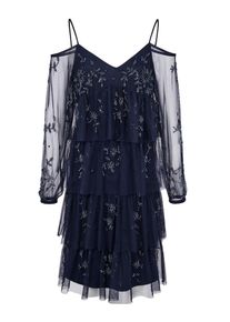Heine, Damen Cocktailkleid, Blau