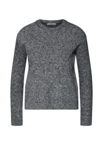 Pieces, Damen Pullover, Dunkelgrau