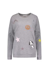 Codello, Damen Pullover, Gelb / Hellgrau / Orange / Weiß