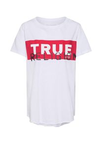 True Religion, Damen T-Shirt, Rot / Schwarz / Wei&szlig;
