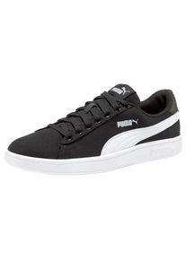 Puma, Herren Sneaker 'Smash v2', Schwarz / Wei&szlig;