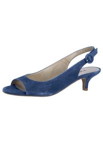 Heine, Damen Sandalette, Blau