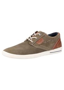 s.Oliver RED LABEL, Herren Sneaker, Oliv / Wei&szlig;