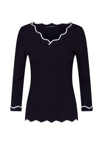 comma, Damen Pullover 'PULLOVER LONGSLEEVE', Schwarz
