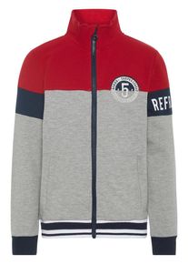 name it, Strickjacke, Dunkelblau / Grau / Rot / Wei&szlig;