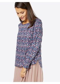 Tom Tailor, Damen Bluse mit Muster, bunt