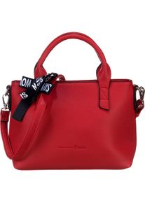 Tom Tailor Denim, Damen Henkeltasche 'Tyra', Rot
