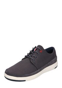 Tommy Hilfiger, Herren Sneaker 'LIGHT MATERIAL MIX LACE UP SHOE', Anthrazit
