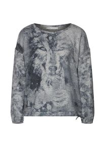 monari, Damen Sweatshirt, Graumeliert