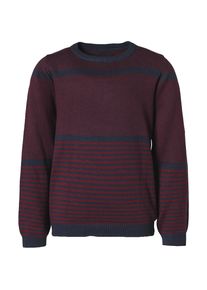 STACCATO, Pullover, Nachtblau / Bordeaux