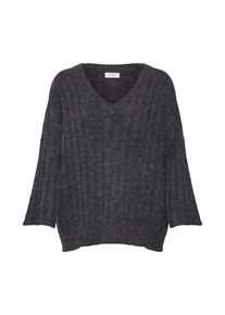 Jacqueline de Yong, Damen Pullover, Dunkelgrau