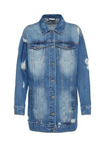 Noisy may, Damen Jeansjacke 'Nmangie', Blue Denim