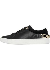 Tommy Hilfiger, Damen Sneakers, Gold / Schwarz