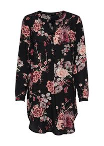 Only, Damen Tunika, Grasgr&uuml;n / Cyclam / Rosa / Schwarz