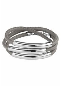 J. JAYZ, Damen Armband, Grau / Silber