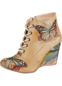 Goby, Damen Stiefeletten, Hellbeige / Mischfarben