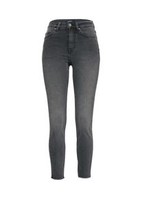 Pieces, Damen Jeans 'HIGHFIVE', Grau