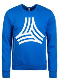 adidas Performance, Herren Sweatshirt 'Graphic Crew', Blau / Wei&szlig;