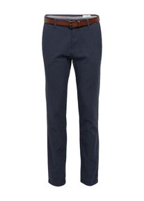 Tom Tailor Denim, Herren Chino, Nachtblau / Braun