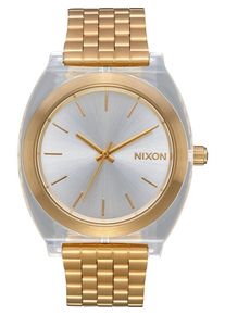 Nixon, Damen Uhr 'Time Teller Acetate A327 2623-00', Gold / Wei&szlig;