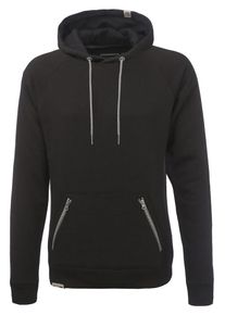 LAKEVILLE MOUNTAIN, Herren Kapuzenpullover 'Davo Zip', Schwarz