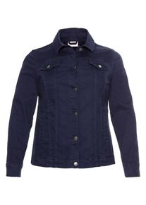 sheego, Damen Kurzjacke, Marine