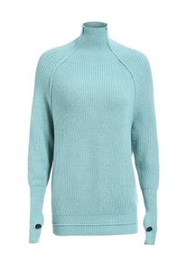 Apart, Damen Pullover mit &Ouml;ffnungen f&uuml;r die Dau, Hellblau