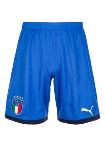 Puma, Herren 'FIGC Italien Short Away WM 2018' Shorts, Blau / Gold / Grün / Rot / Weiß