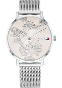 Tommy Hilfiger, Damen Quarzuhr 'CASUAL', Champagner / Silber