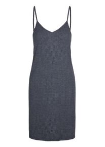 Lingadore, Damen Kleid 'Sun', Basaltgrau / Weiß