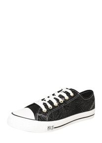 H.I.S. H.I.S, Damen Sneakers 'Low', Schwarz