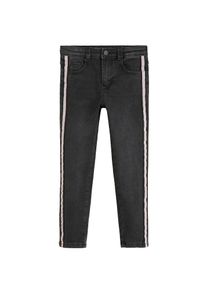 Mango Kids, M&auml;dchen Jeans 'Tipyn', Creme / Black Denim