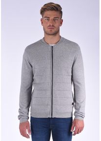 Kaporal5 Kaporal, Herren Strickjacke, Grau
