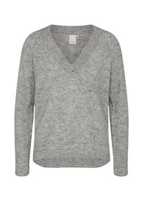 Ichi, Damen Pullover 'AMARA', Graumeliert