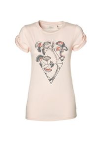 O`Neill O'NEILL, Damen T-Shirt 'LW CASTLE PEAK', Hellgrau / Rosa