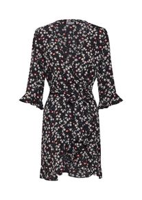 Fashion Union, Damen Kleid 'CLAIRE', Schwarz / Weiß