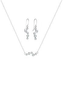 Elli, Damen Schmuckset, Silber / Transparent