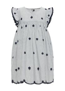name it, Mädchen Kleid, Nachtblau / Weiß